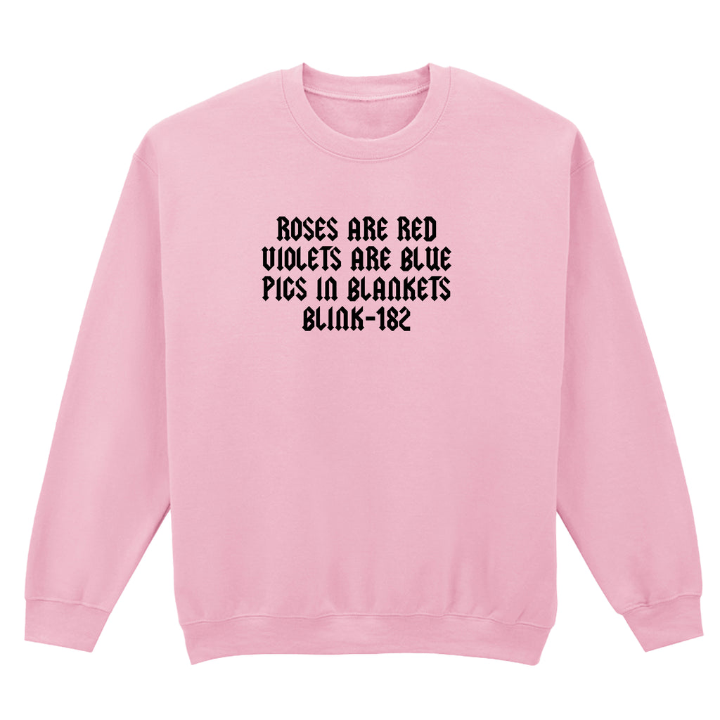 PIGS IN BLANKETS BLINK 182 SWEATSHIRT