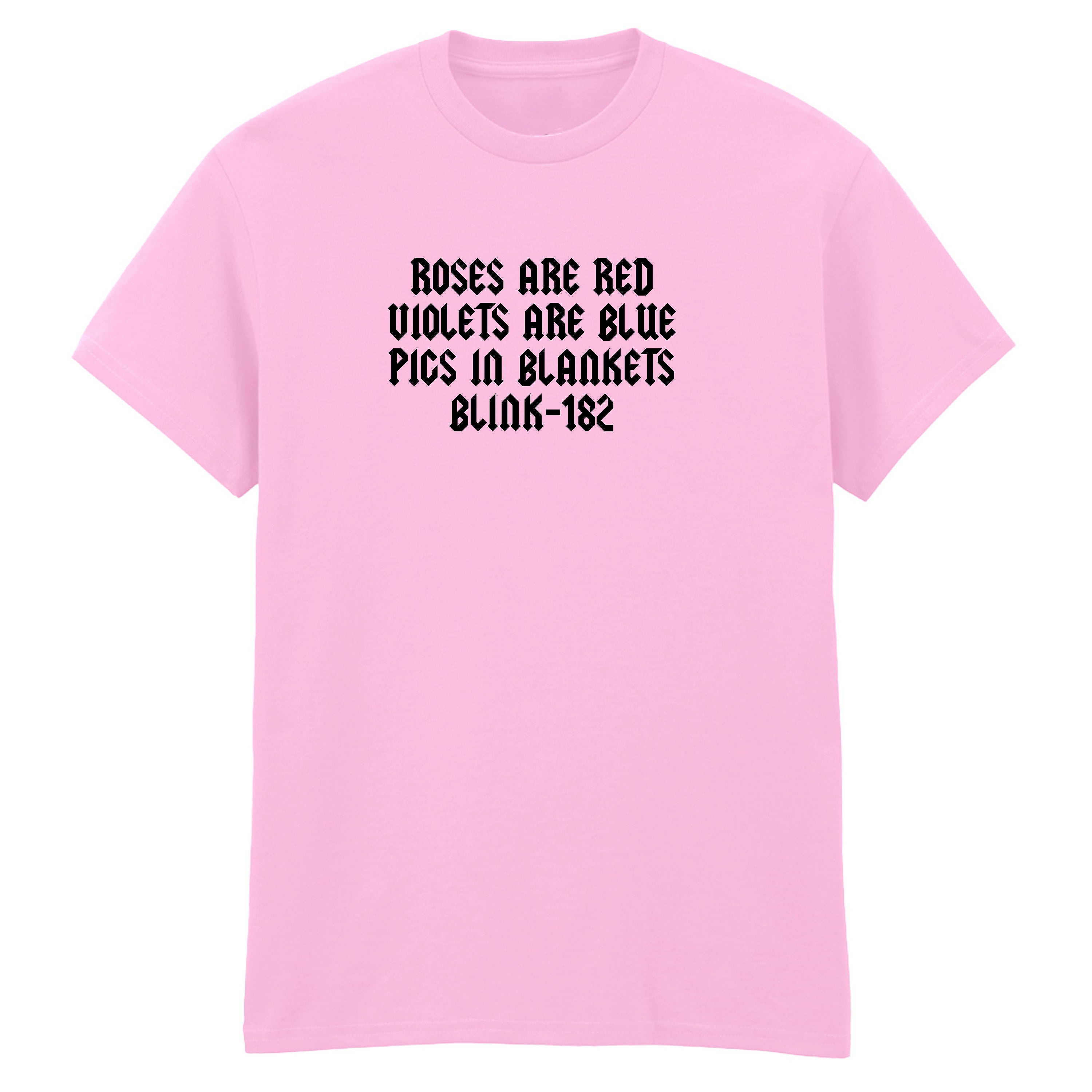 PIGS IN BLANKETS BLINK 182 T-SHIRT