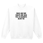 PIGS IN BLANKETS BLINK 182 SWEATSHIRT