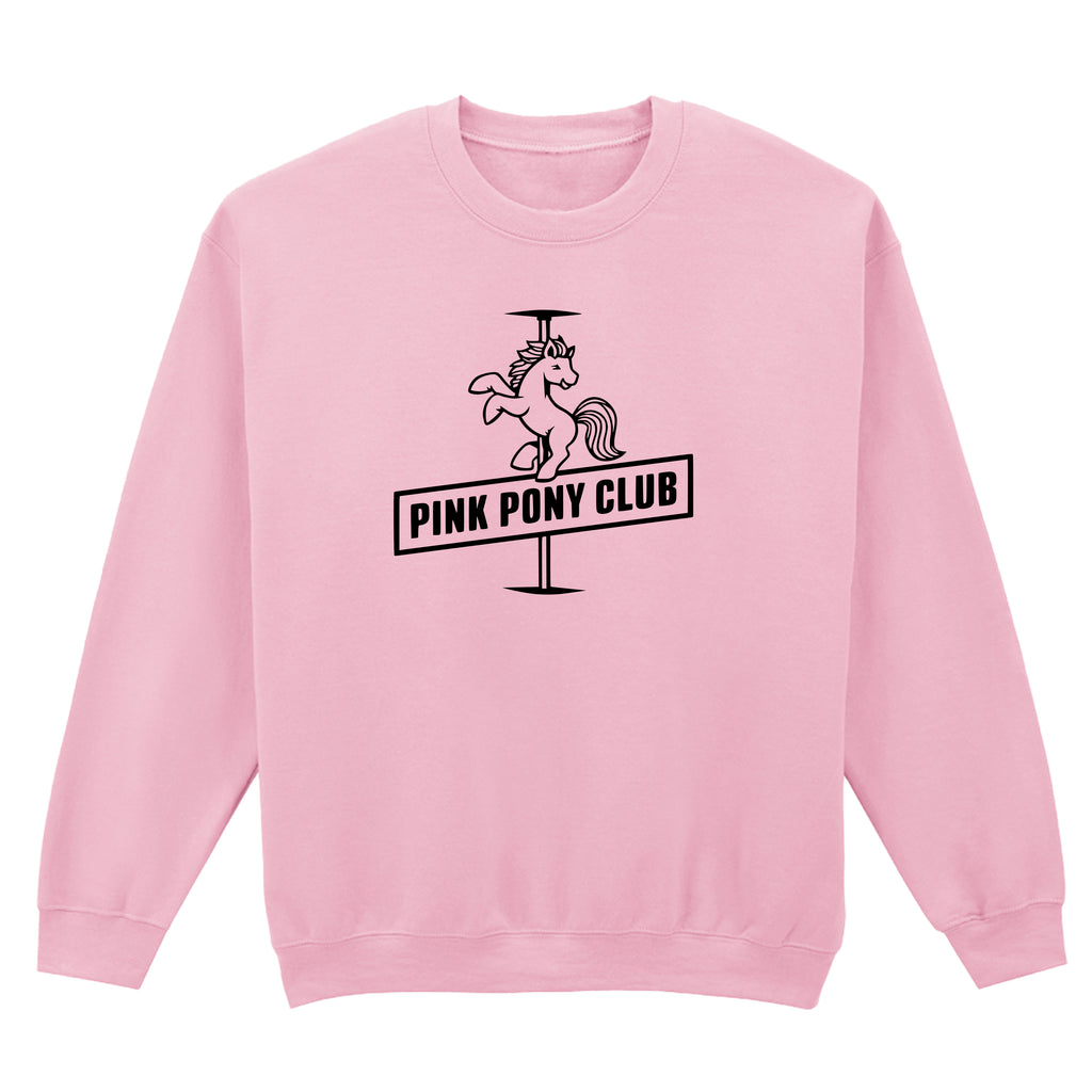PINK PONY POLE SWEATSHIRT