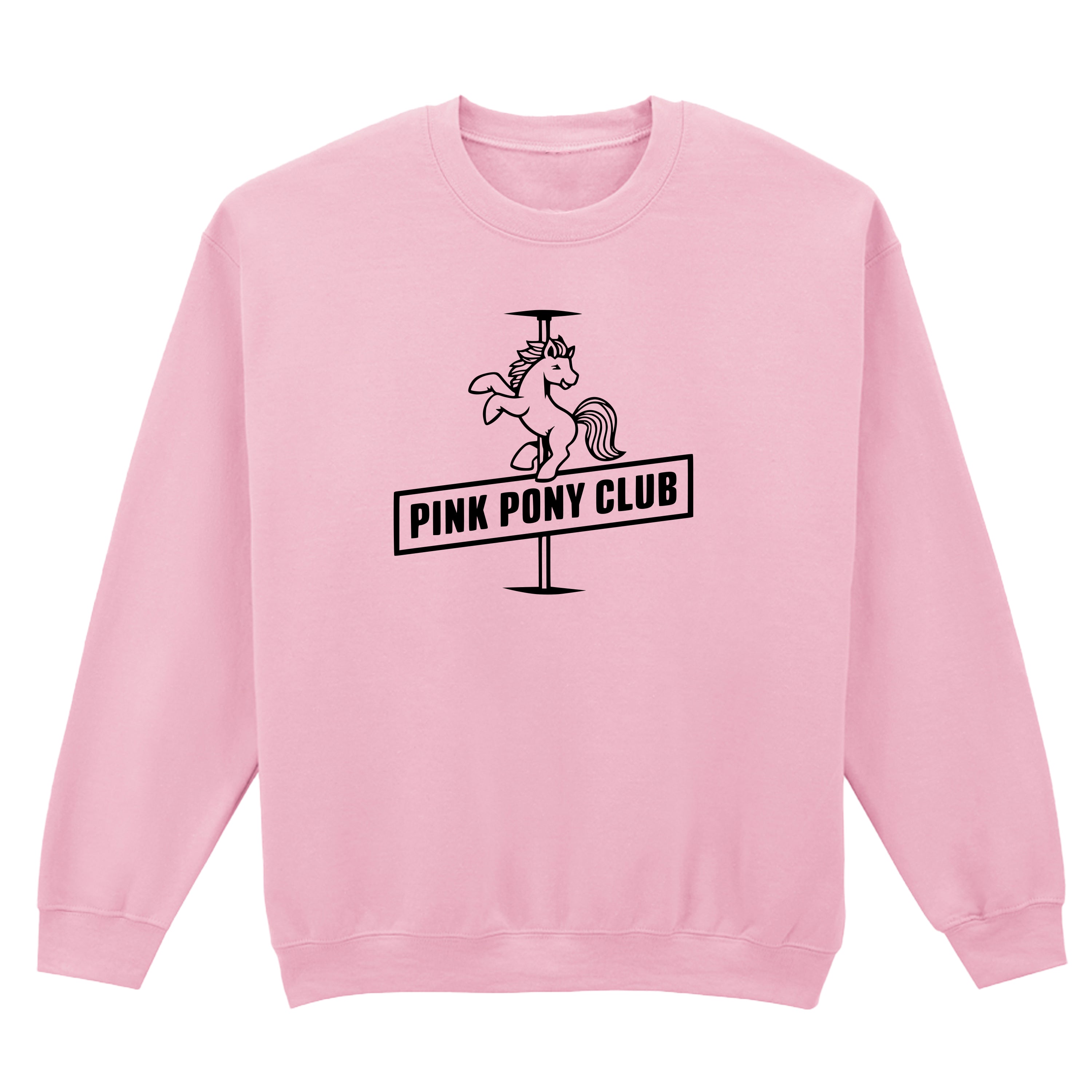 PINK PONY POLE SWEATSHIRT