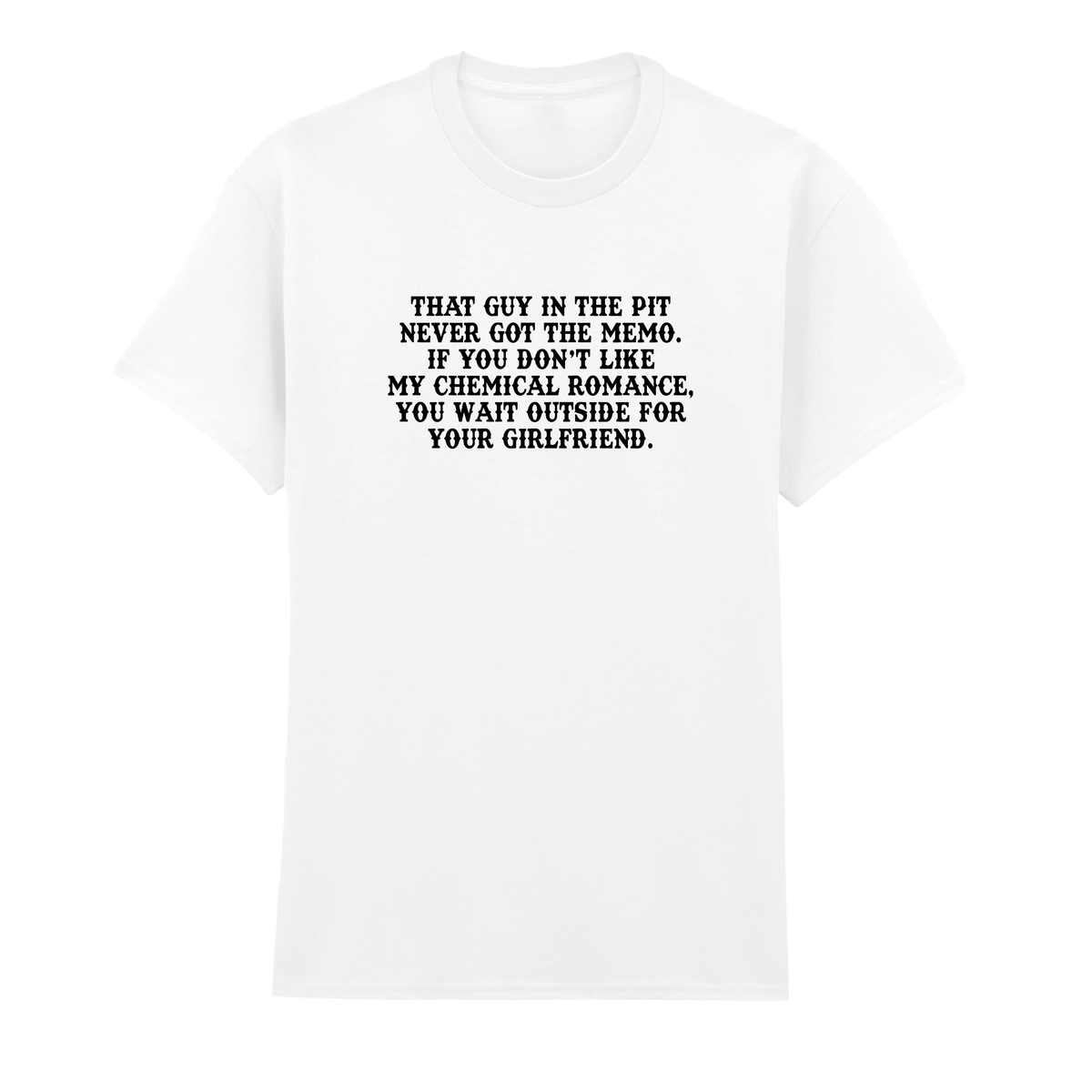 MY CHEMICAL ROMANCE PIT T-SHIRT