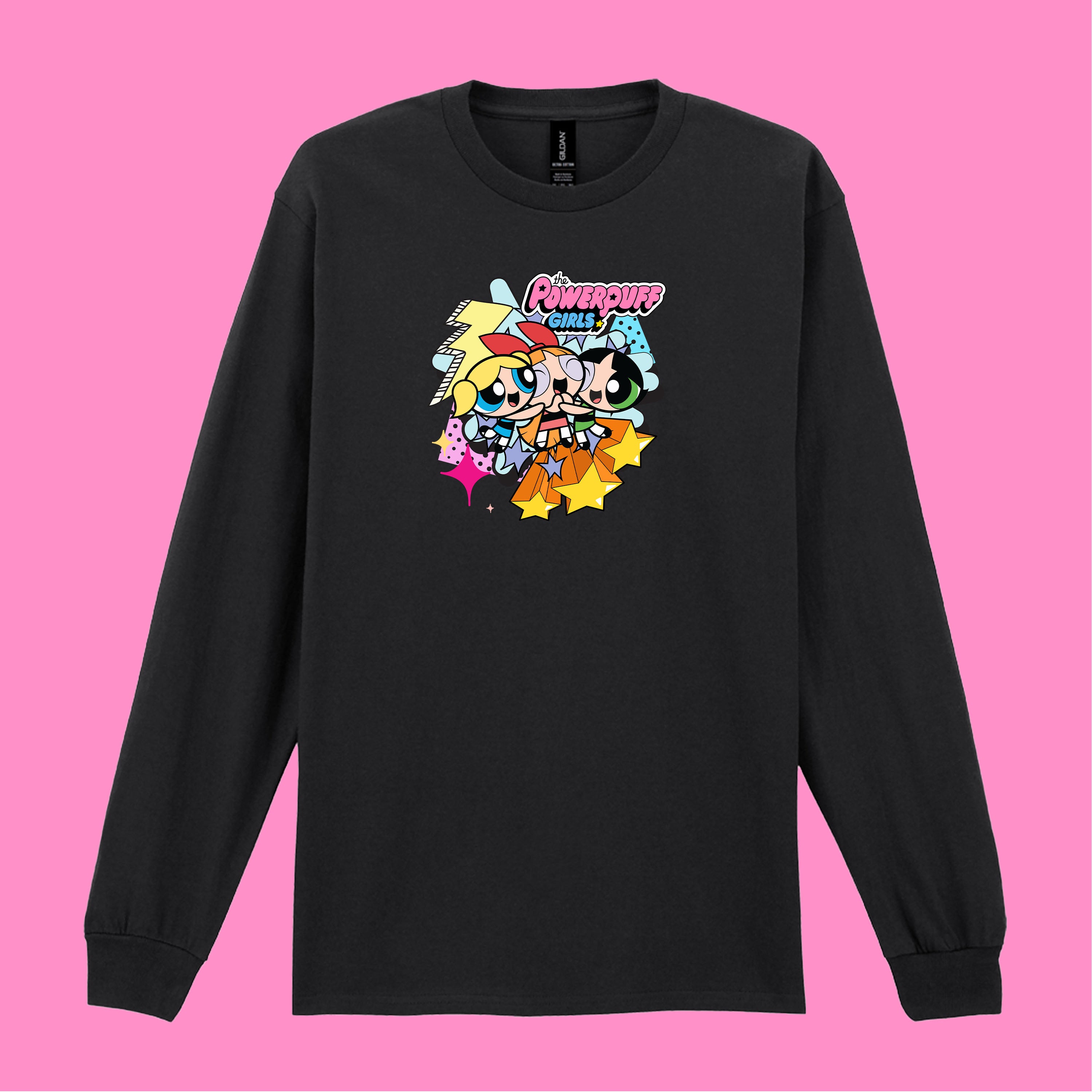 POWERPUFF GIRLS LONG SLEEVED T-SHIRT