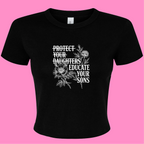 EDUCATE YOUR SONS BABY T-SHIRT