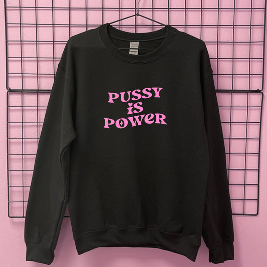PUSSY IS POWER SWEATSHIRT