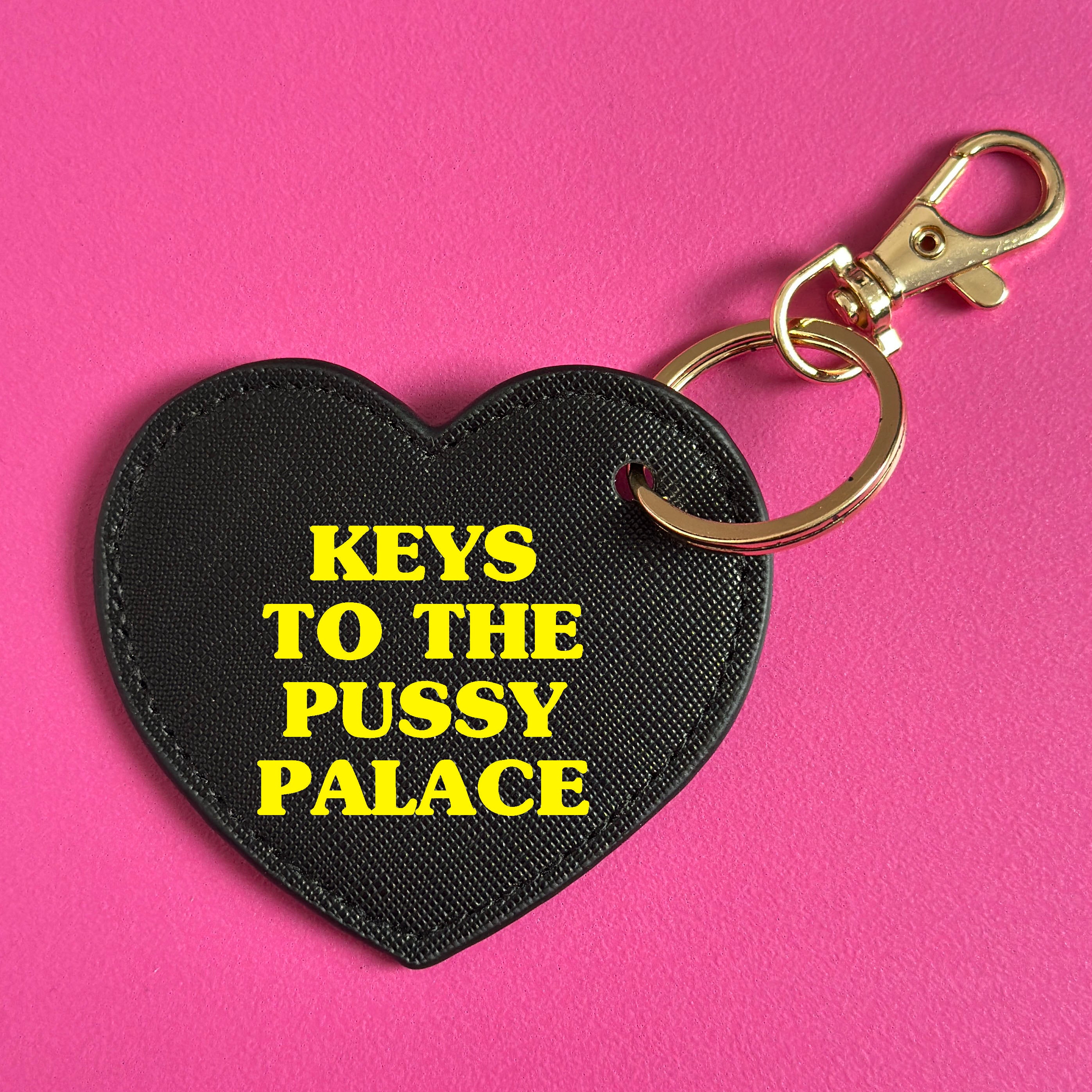 KEYS TO THE PUSSY PALACE KEYRING
