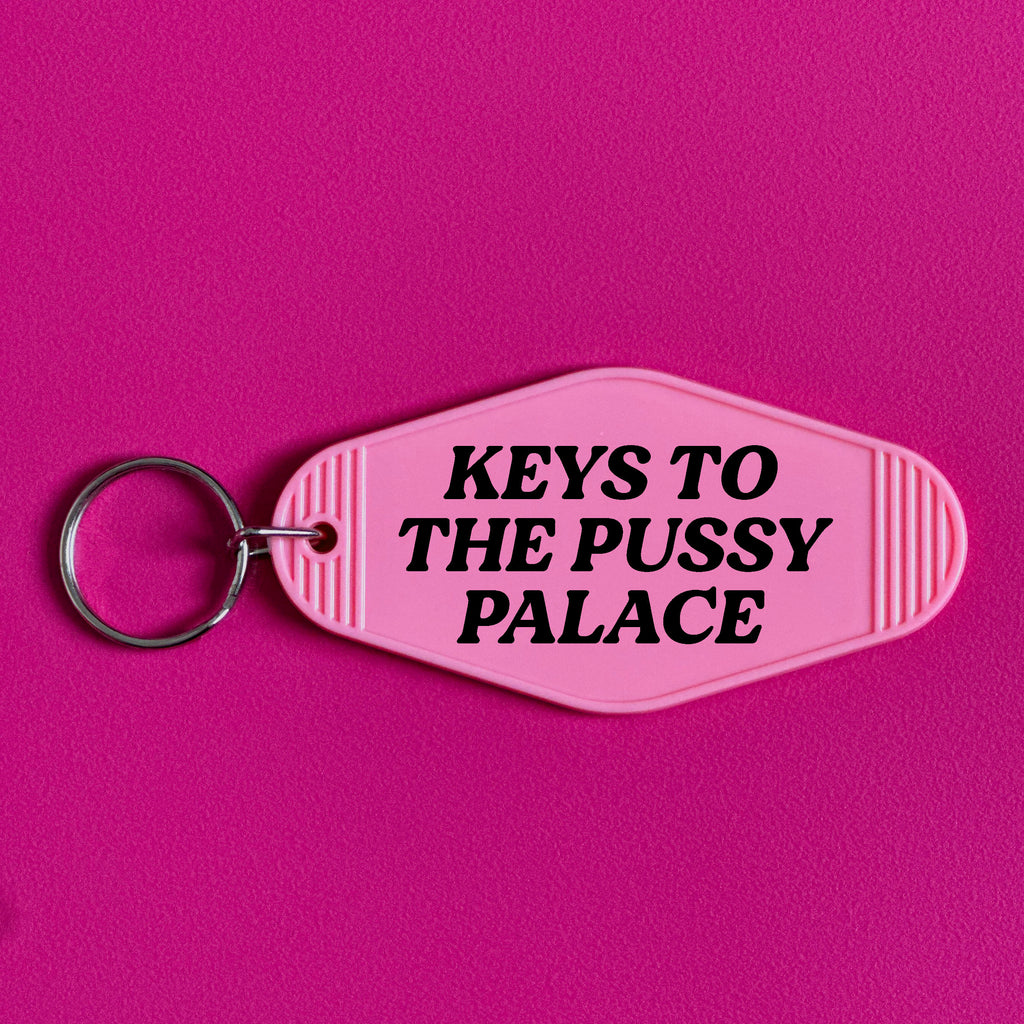 PUSSY PALACE KEYRING