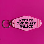 PUSSY PALACE KEYRING