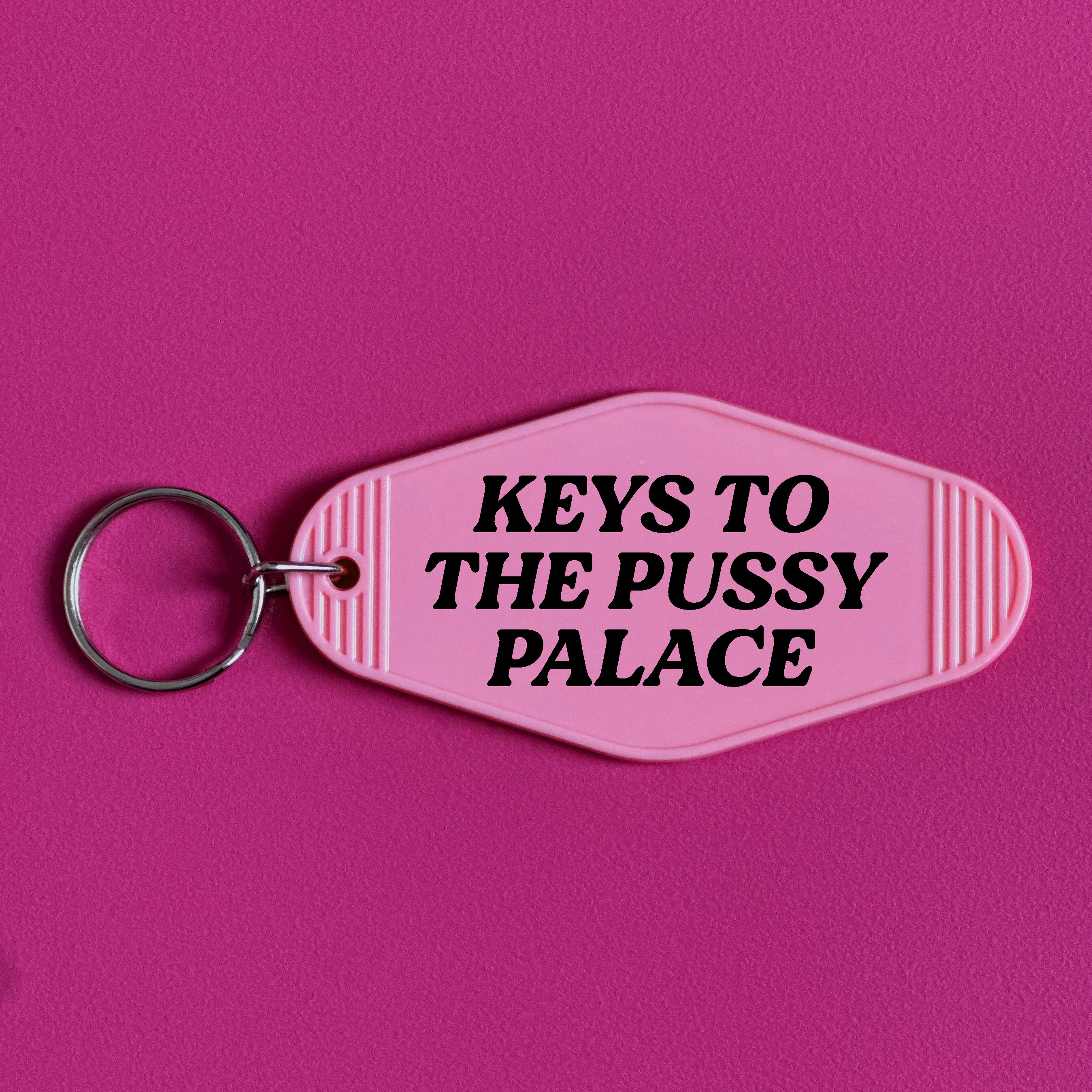 PUSSY PALACE KEYRING