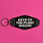 PUSSY WAGON KEYRING