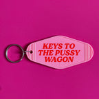 PUSSY WAGON KEYRING
