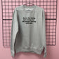 SORRY FOR BEING A HOT QUEER SWEATSHIRT