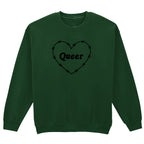 QUEER BARBED HEART SWEATSHIRT
