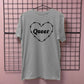 QUEER BARBED HEART T-SHIRT