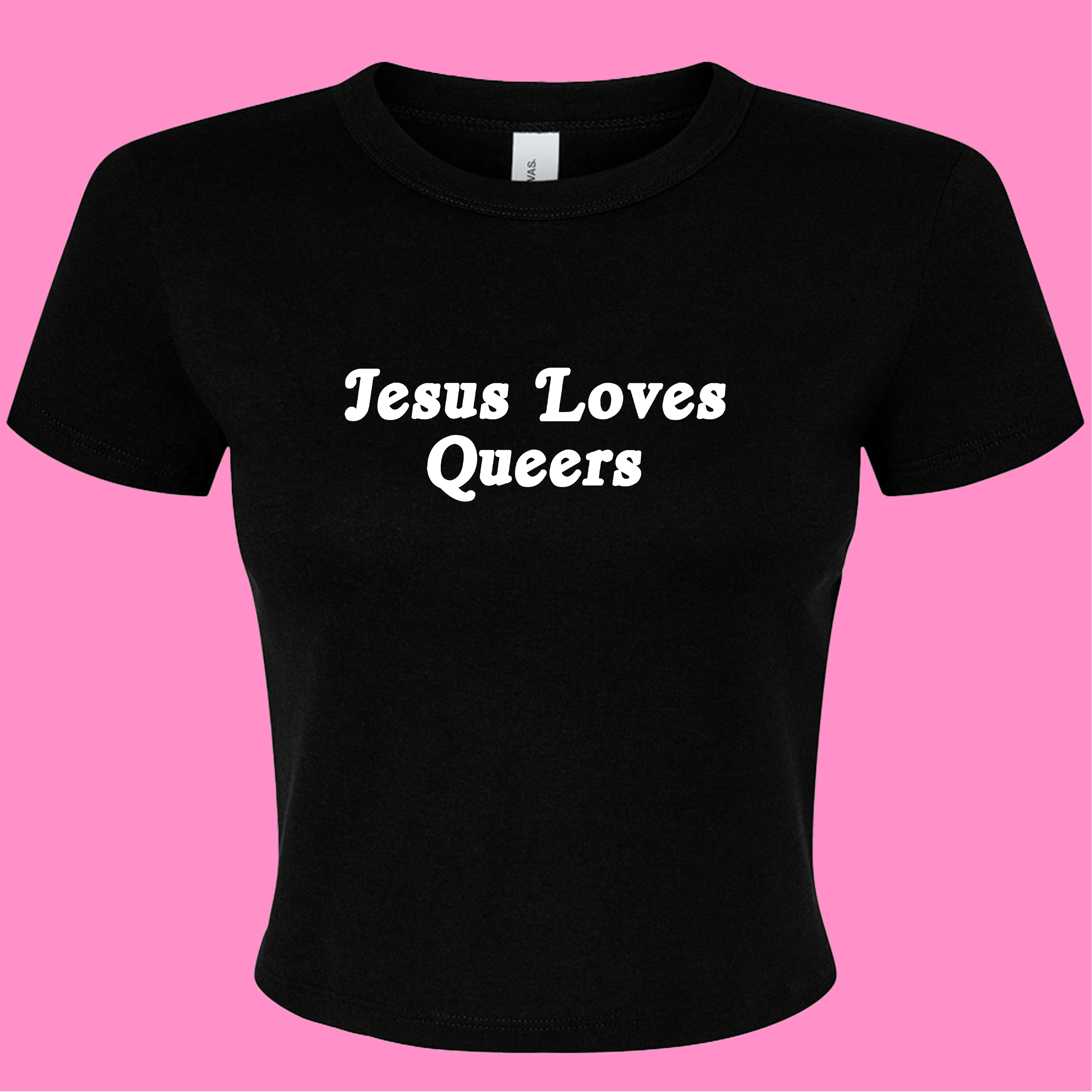 JESUS LOVES QUEERS BABY T-SHIRT