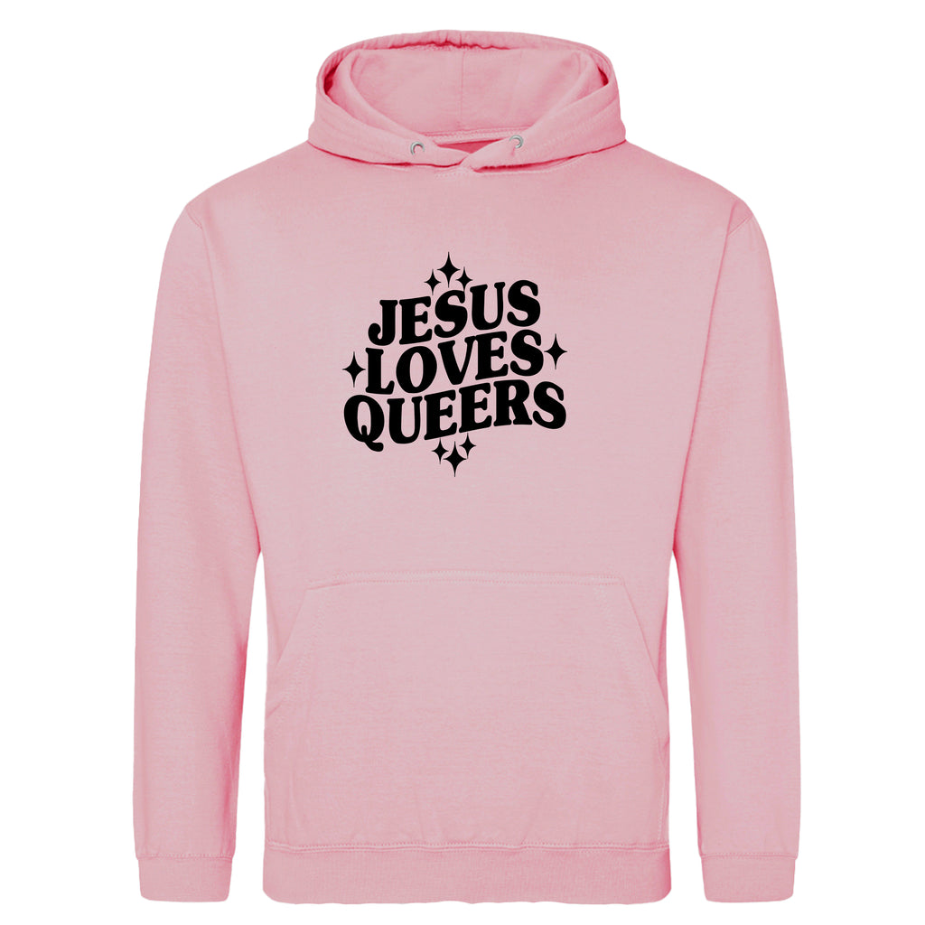 JESUS LOVES QUEERS HOODIE