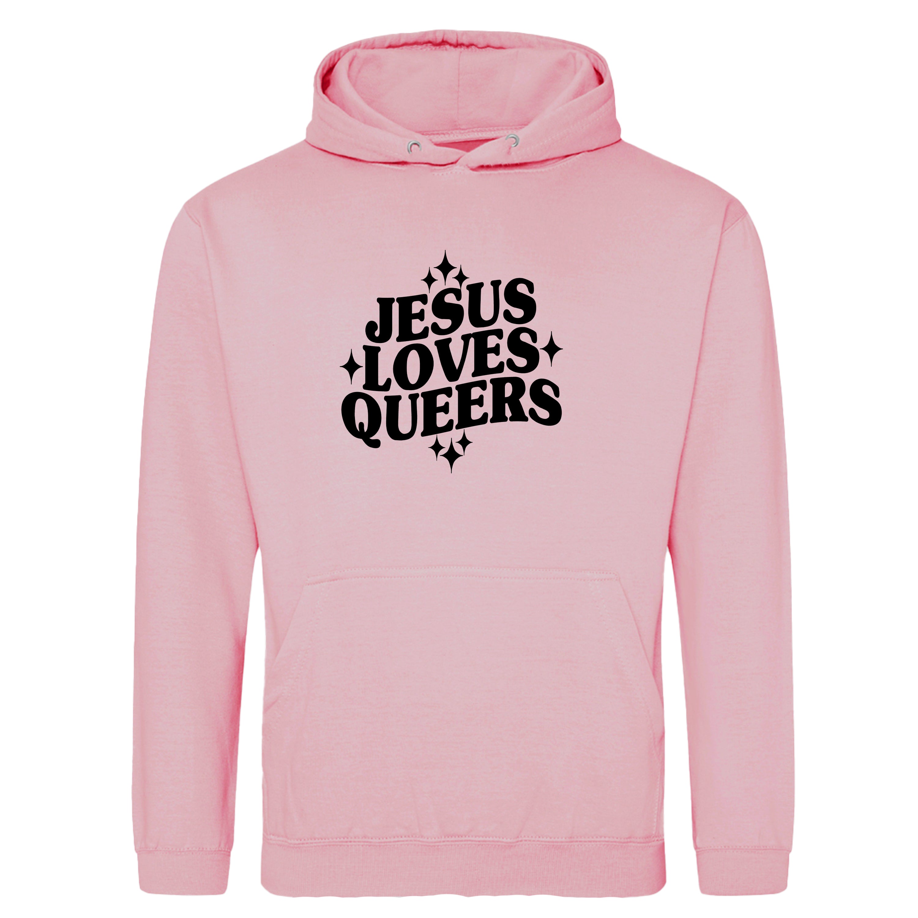 JESUS LOVES QUEERS HOODIE