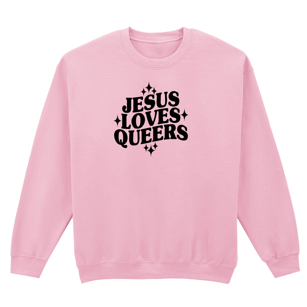 JESUS LOVES QUEERS SWEATSHIRT