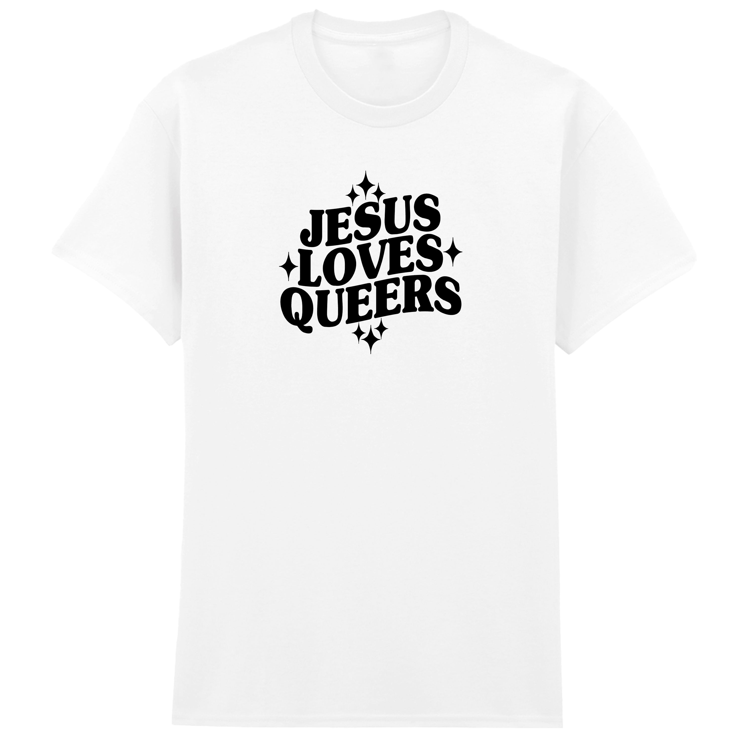 JESUS LOVES QUEERS T-SHIRT