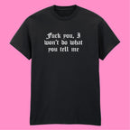 FUCK YOU RAGE AGAINST THE MACHINE T-SHIRT