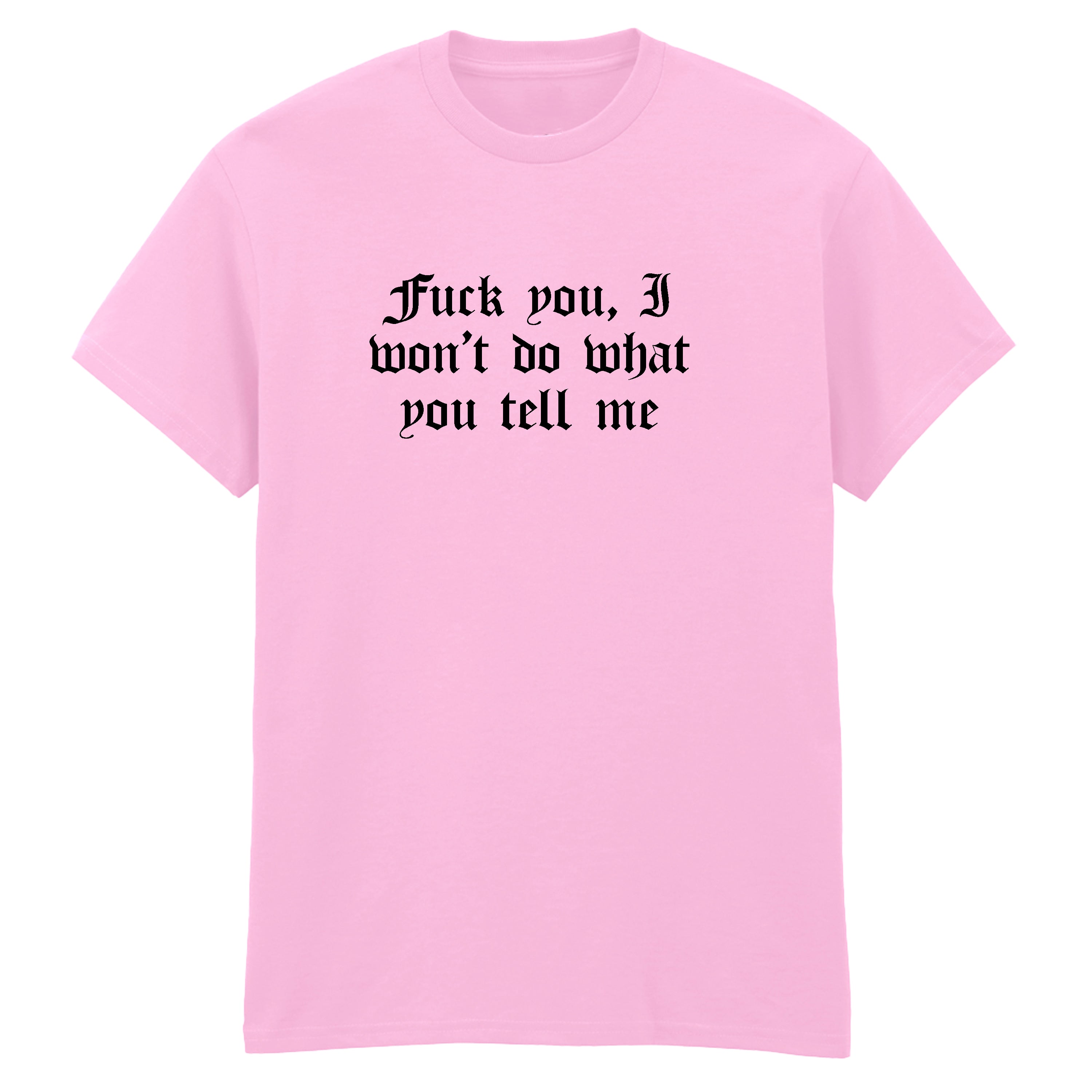 FUCK YOU RAGE AGAINST THE MACHINE T-SHIRT