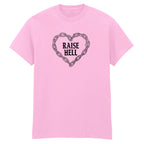 RAISE HELL CHAIN HEART T-SHIRT