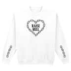 RAISE HELL CHAIN HEART SWEATSHIRT