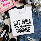HOT GIRLS READ BOOKS T-SHIRT