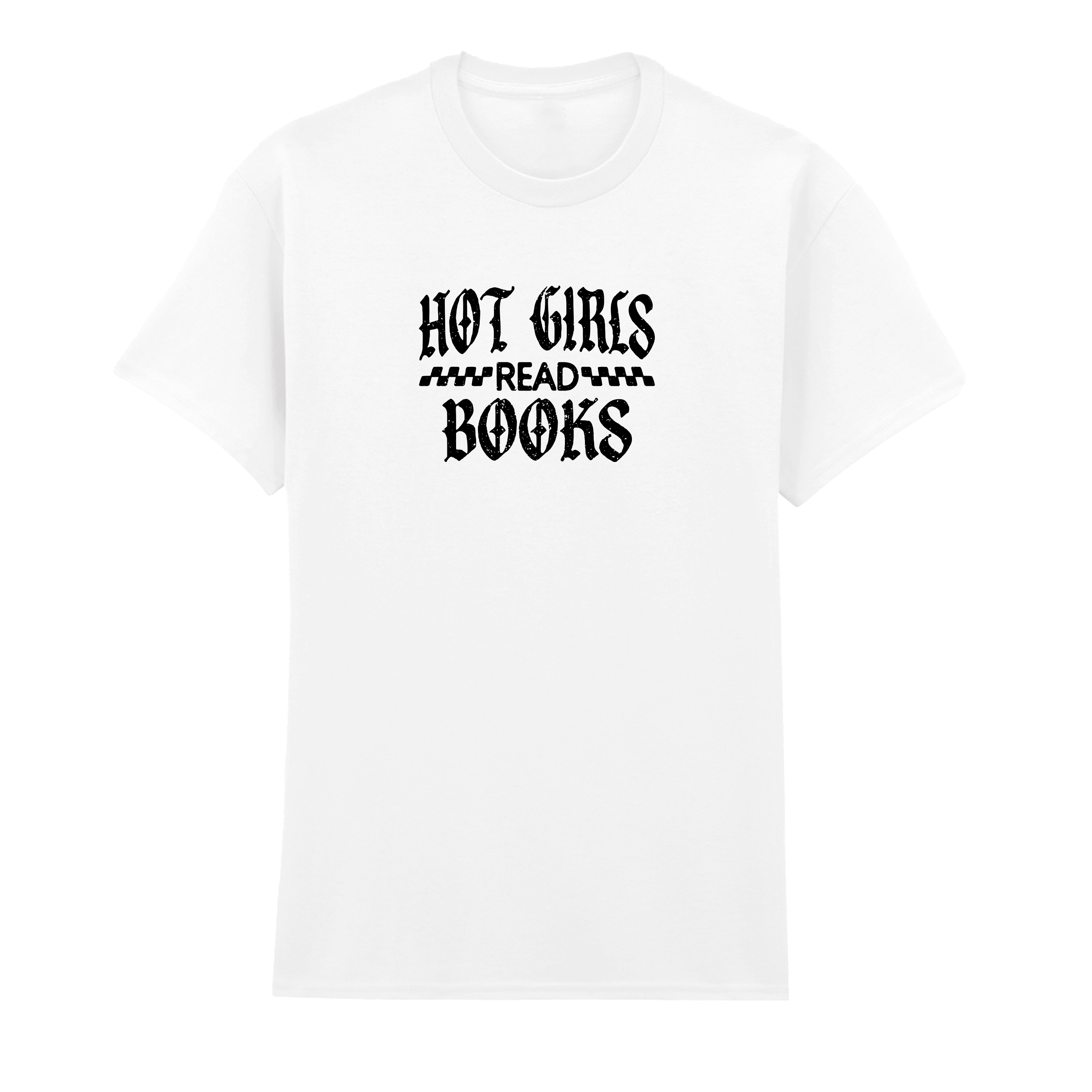 HOT GIRLS READ BOOKS T-SHIRT