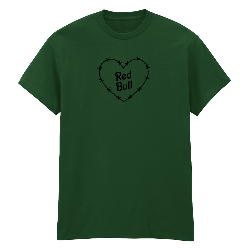 RED BULL BARBED HEART T-SHIRT