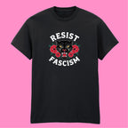 RESIST FASCISM PANTHER T-SHIRT