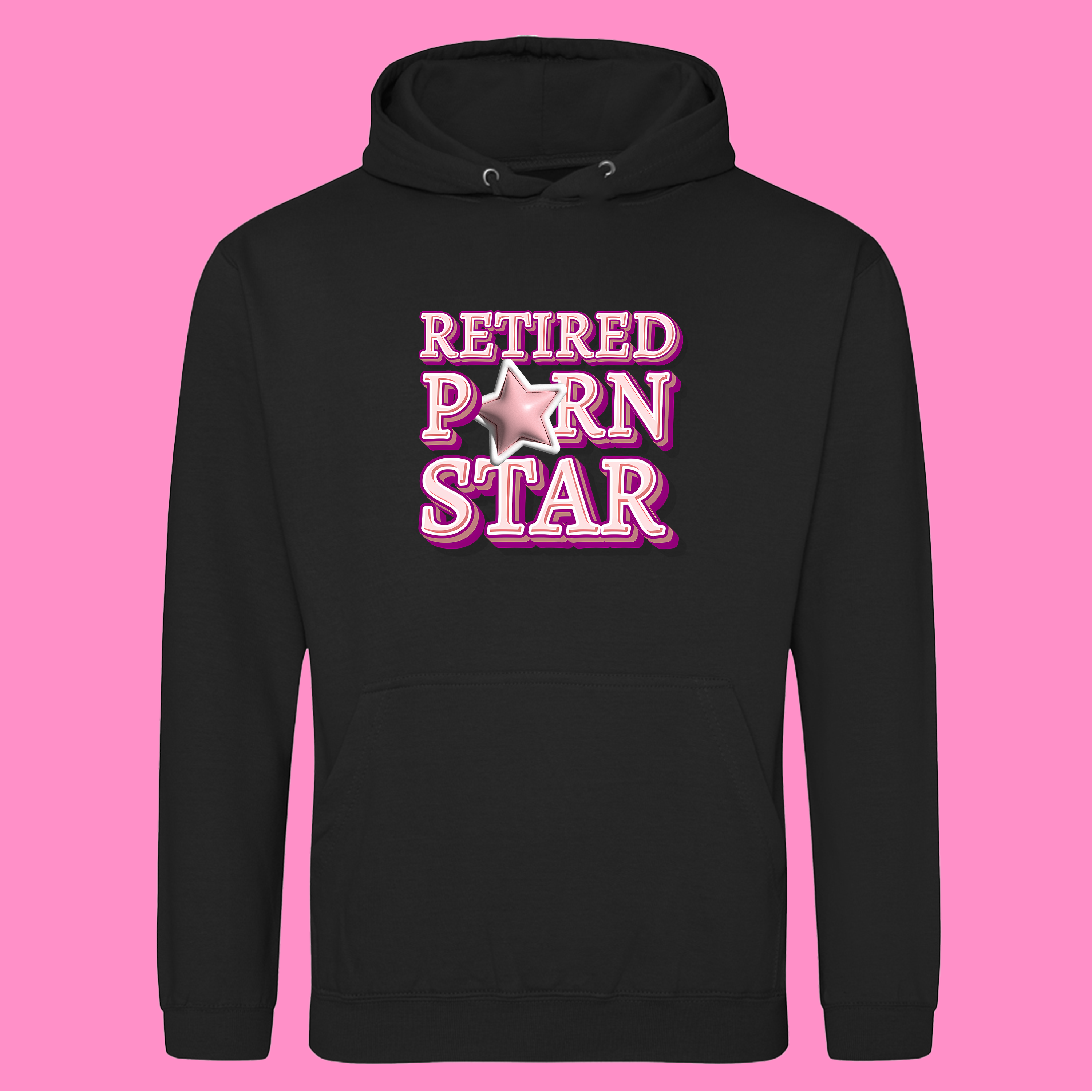 RETIRED PORN STAR HOODIE