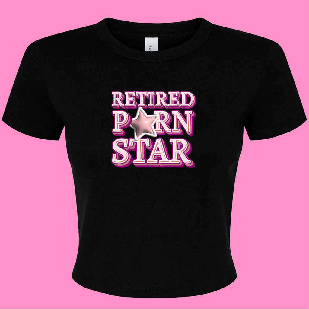 RETIRED PORN STAR BABY T-SHIRT