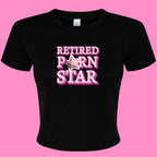 RETIRED PORN STAR BABY T-SHIRT