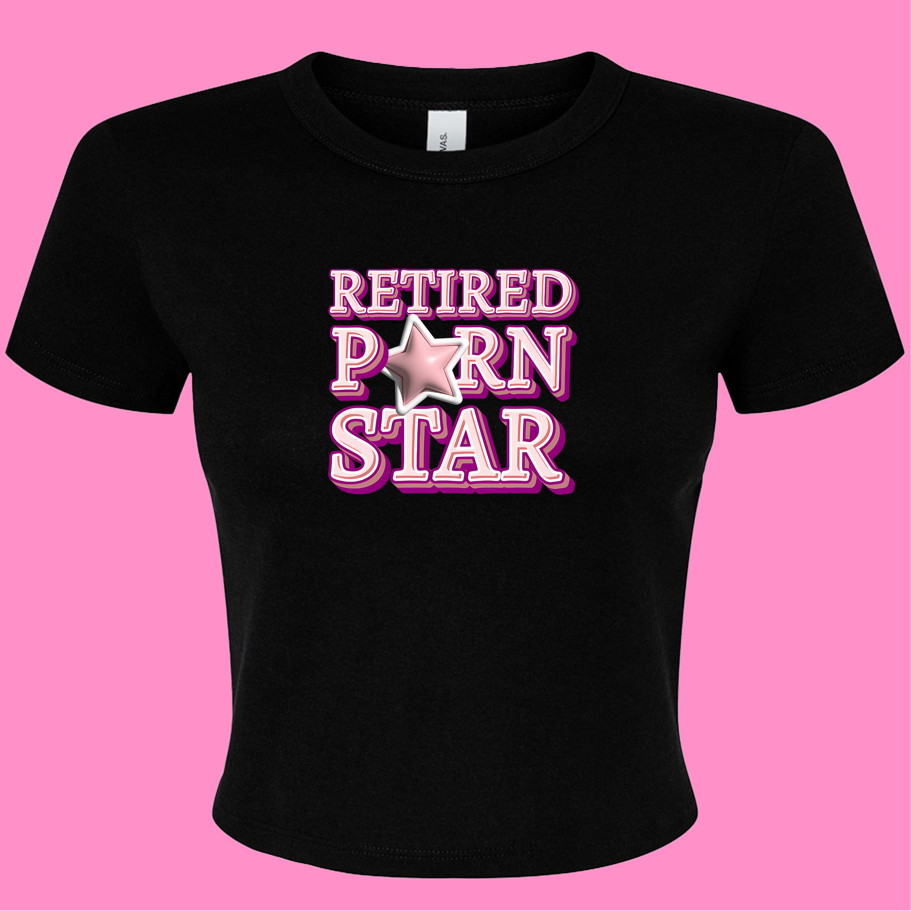 RETIRED PORN STAR BABY T-SHIRT