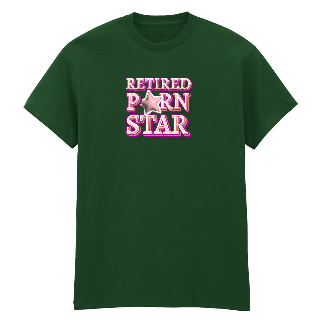 RETIRED PORN STAR T-SHIRT