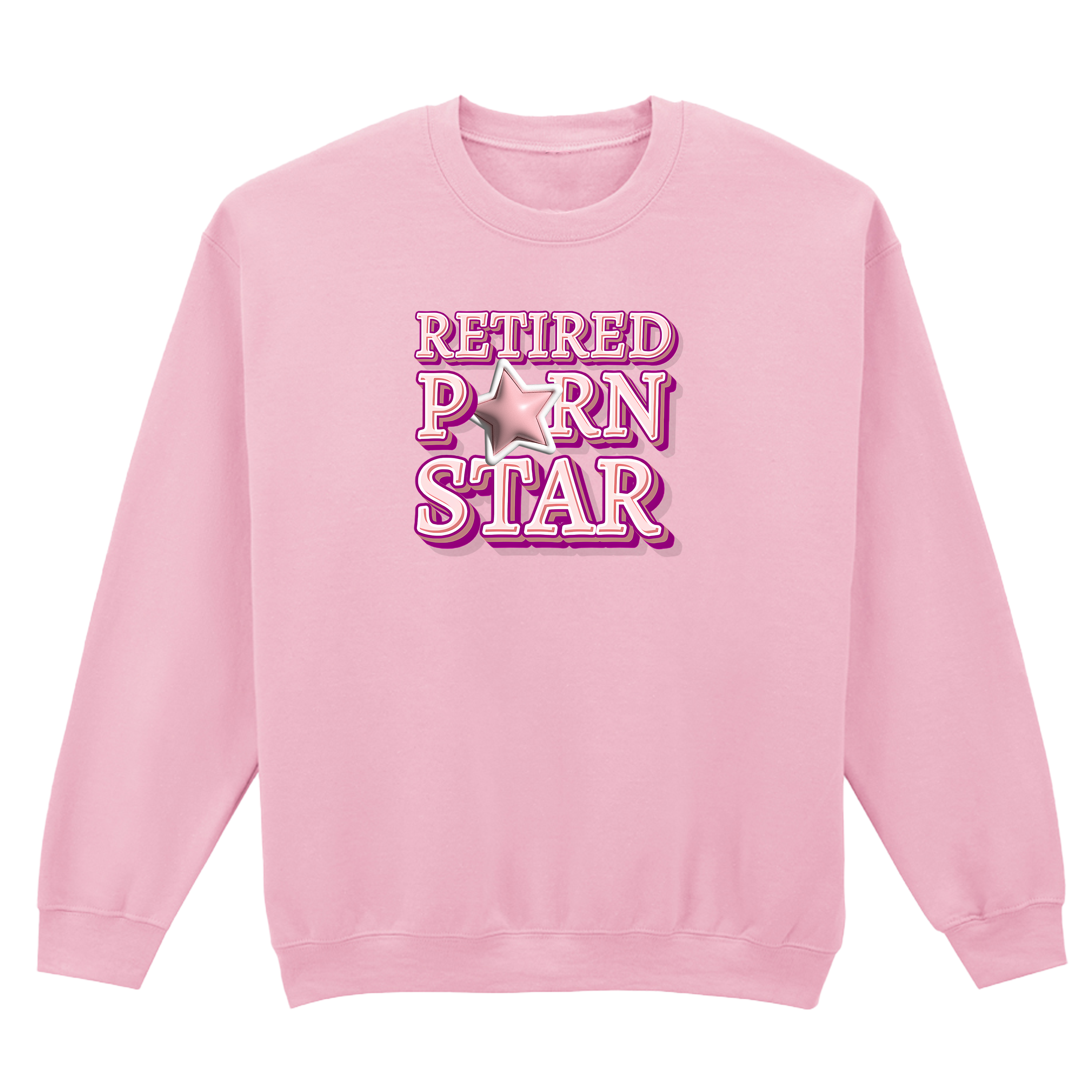 RETIRED PORN STAR SWEATSHIRT