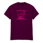 I SUPPORT WOMEN'S RIGHTS AND WRONGS T-SHIRT