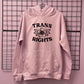 TRANS RIGHTS FLOWER HOODIE
