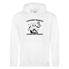 I SUPPORT WOMEN'S RIGHTS AND WRONGS HOODIE