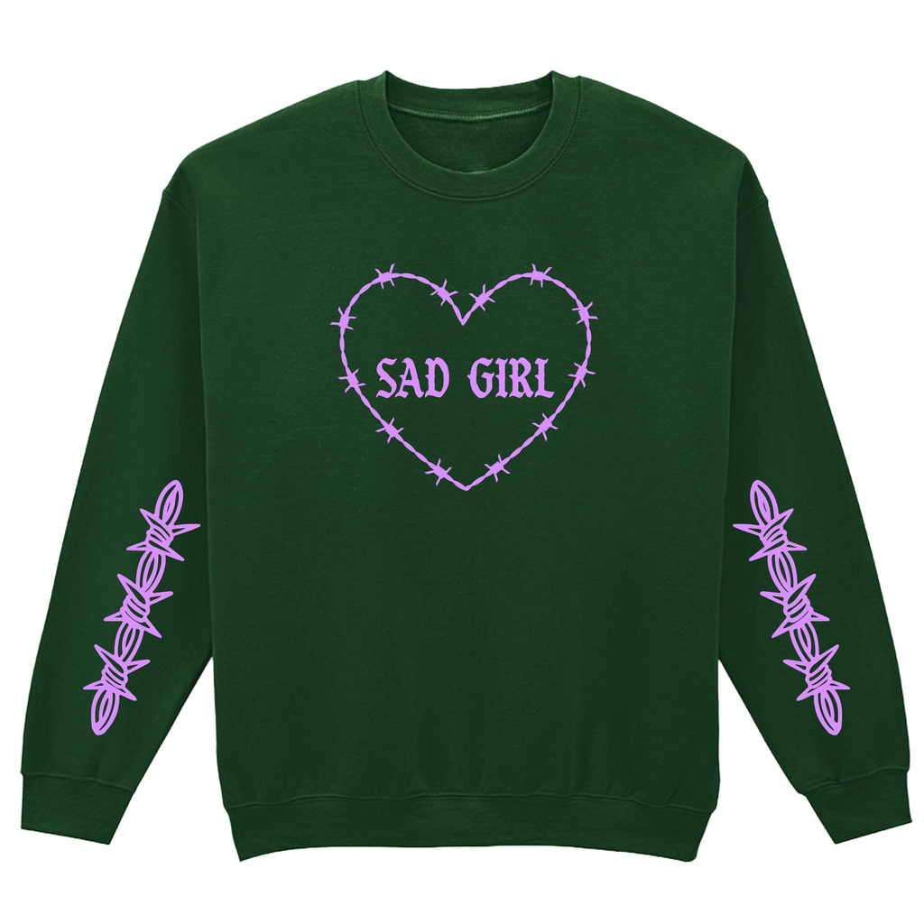 SAD GIRL SLEEVE SWEATSHIRT