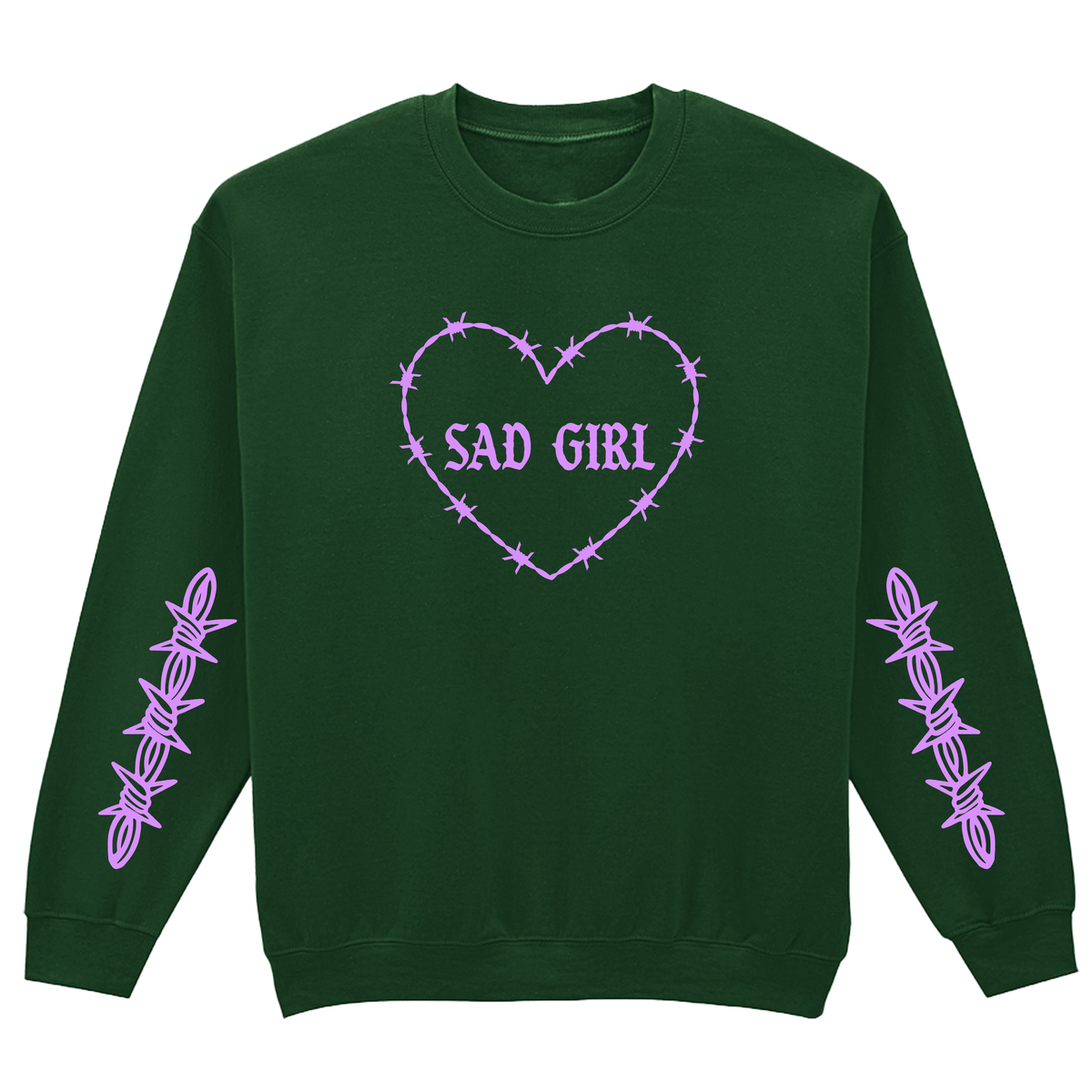 SAD GIRL SLEEVE SWEATSHIRT