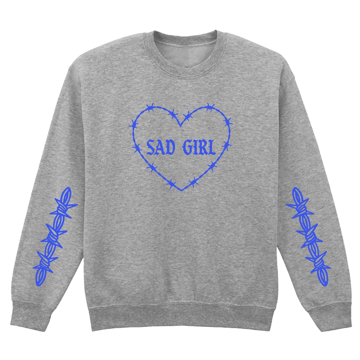 SAD GIRL SLEEVE SWEATSHIRT