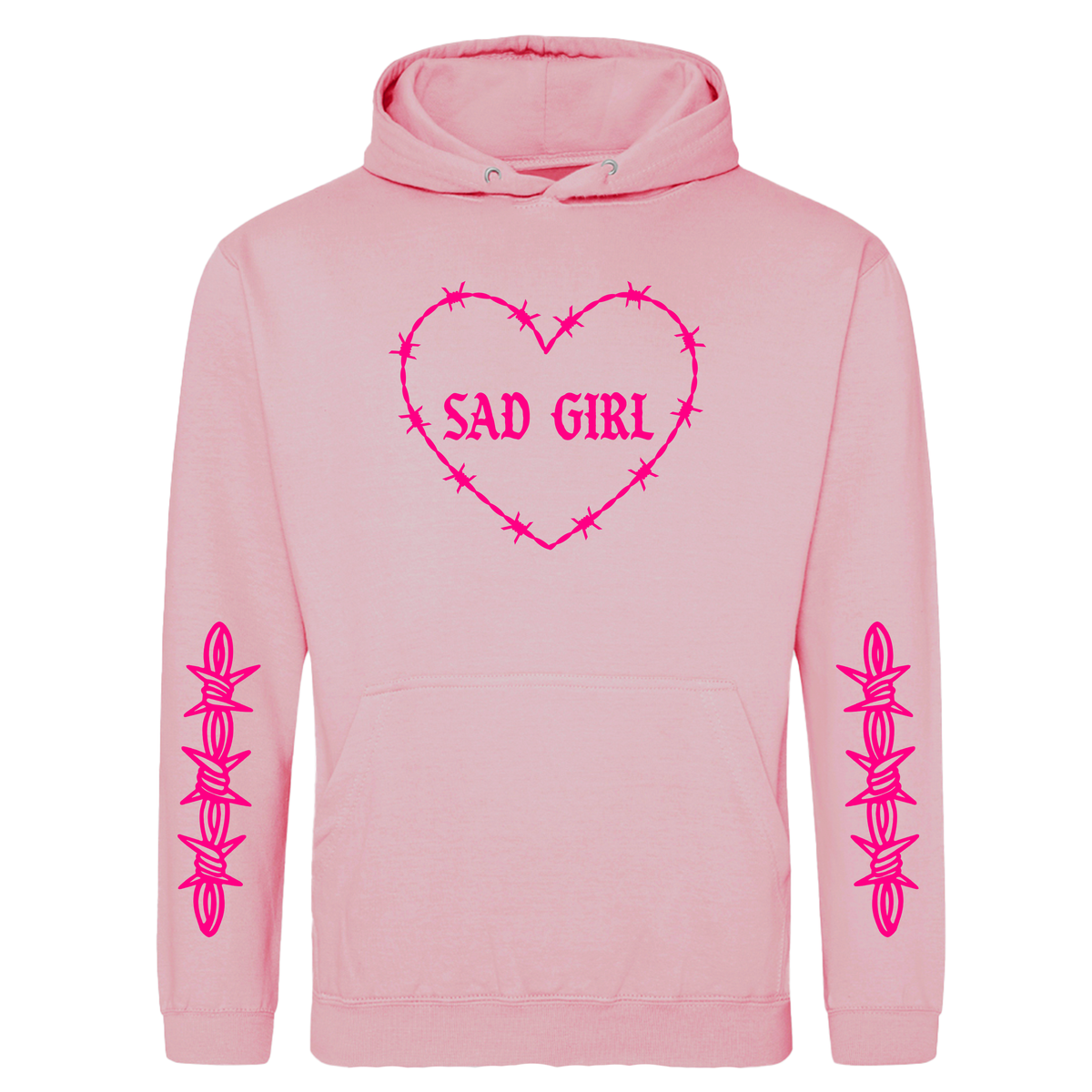 SAD GIRL SLEEVE HOODIE