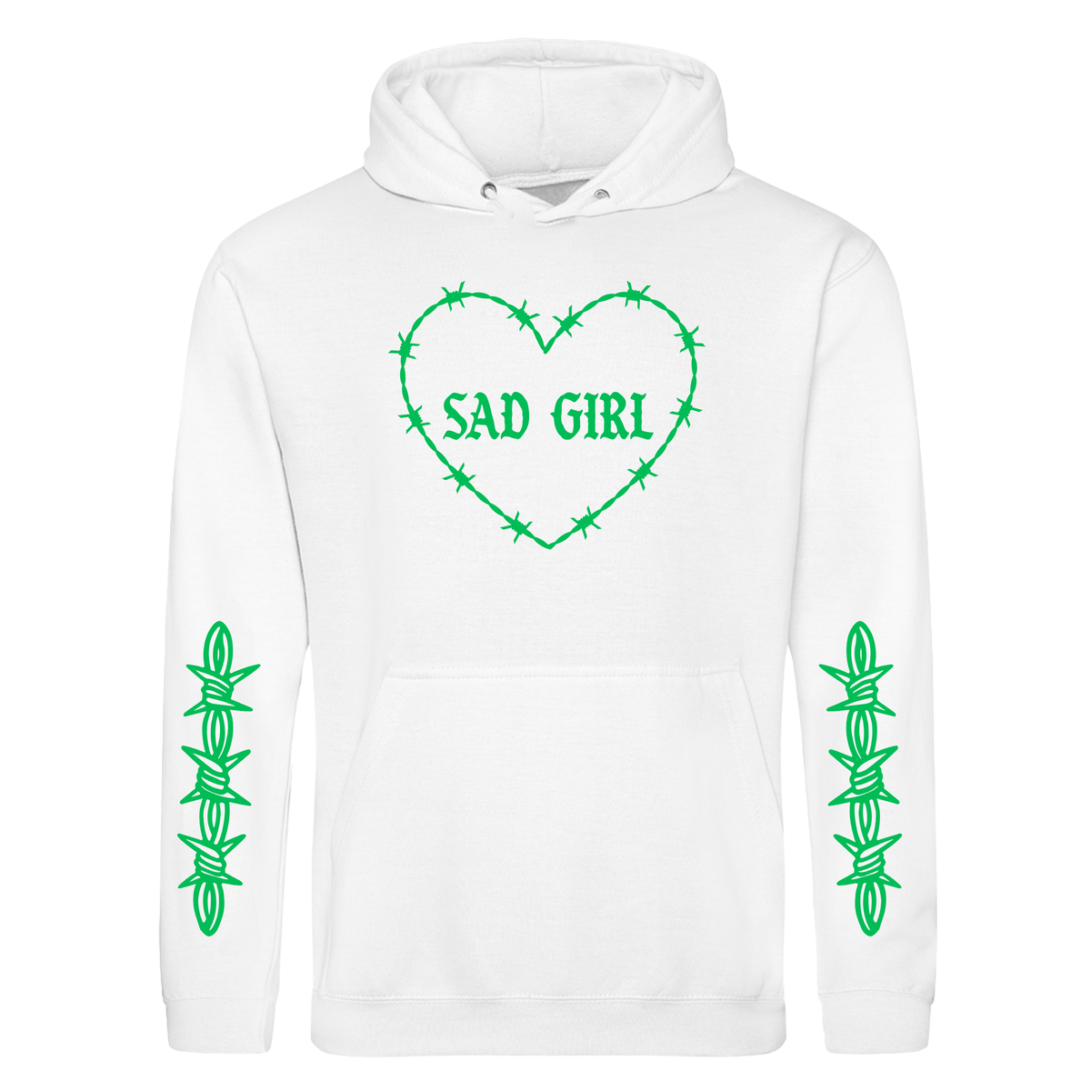 SAD GIRL SLEEVE HOODIE