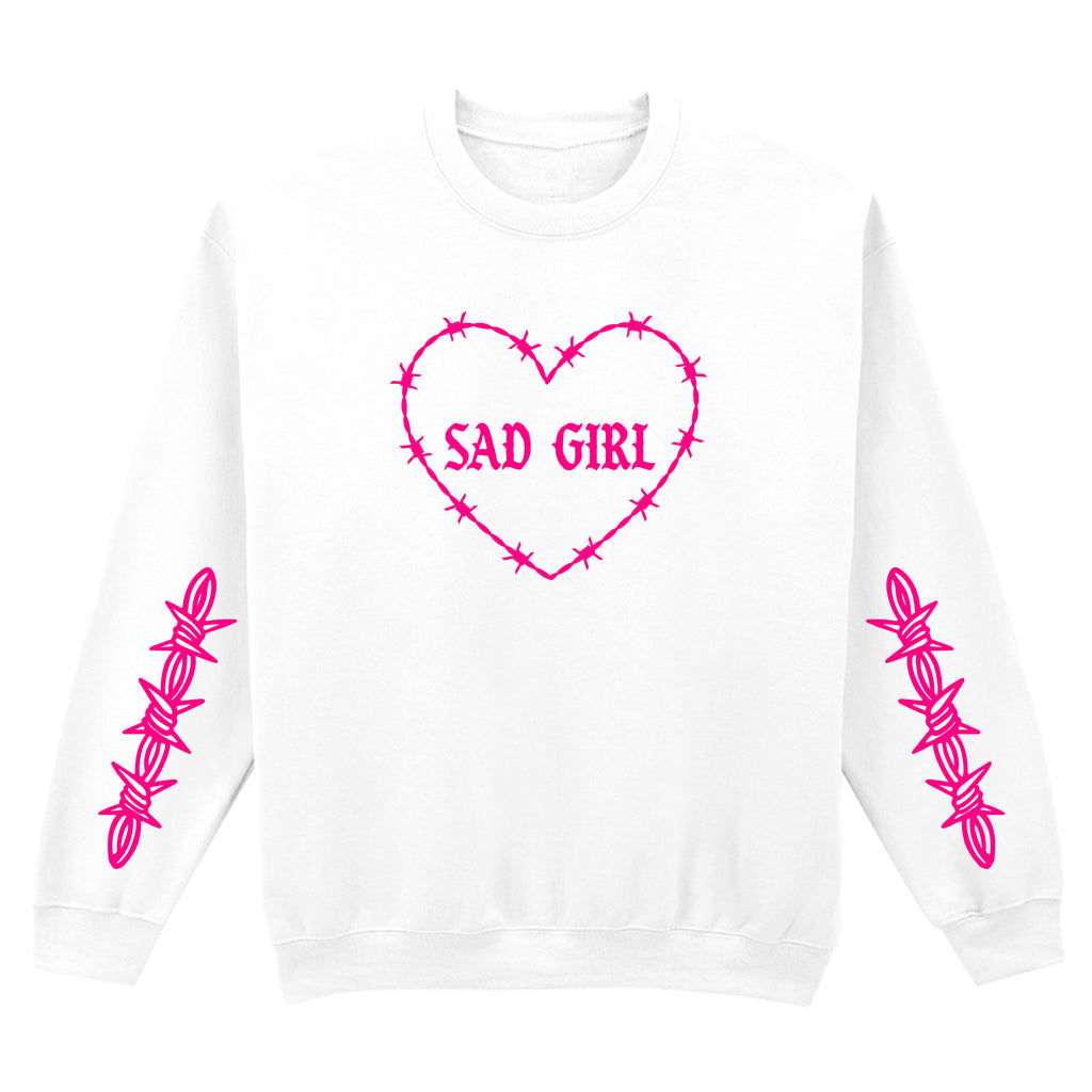 SAD GIRL SLEEVE SWEATSHIRT