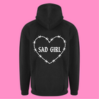 SAD GIRL ZIP HOODIE