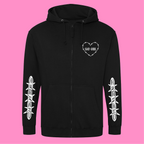 SAD GIRL ZIP HOODIE