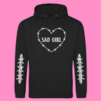 SAD GIRL SLEEVE HOODIE