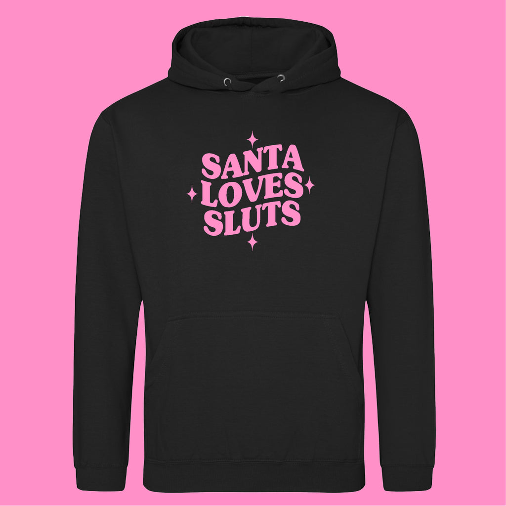 SANTA LOVES SLUTS HOODIE